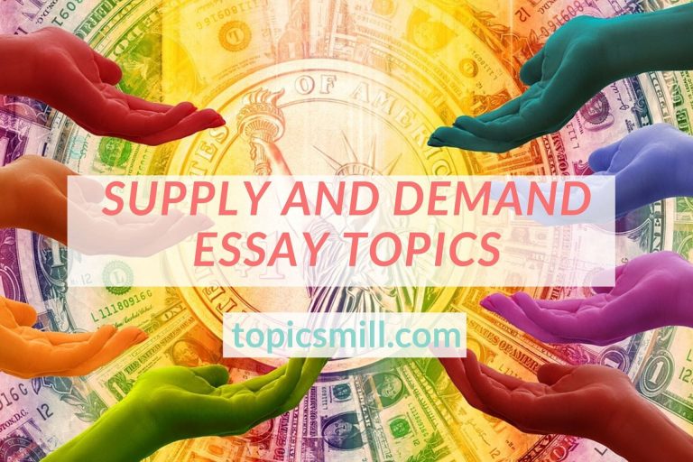 supply and demand essay topics