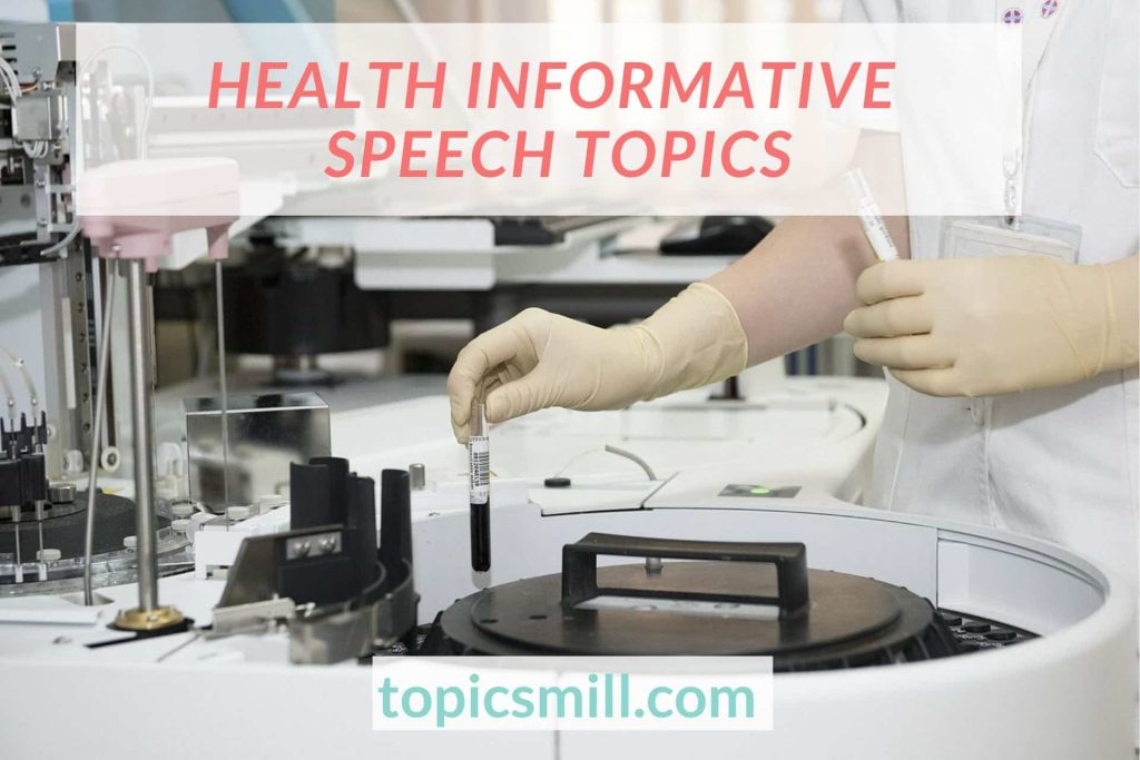 public speaking topics on health