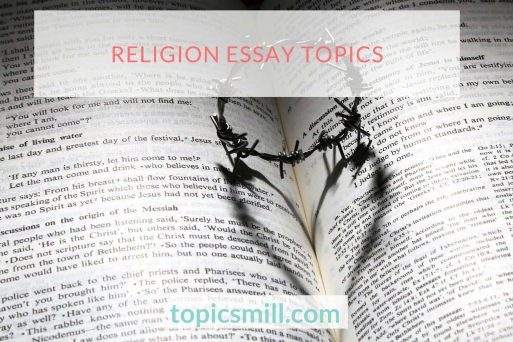 Religious essay topics
